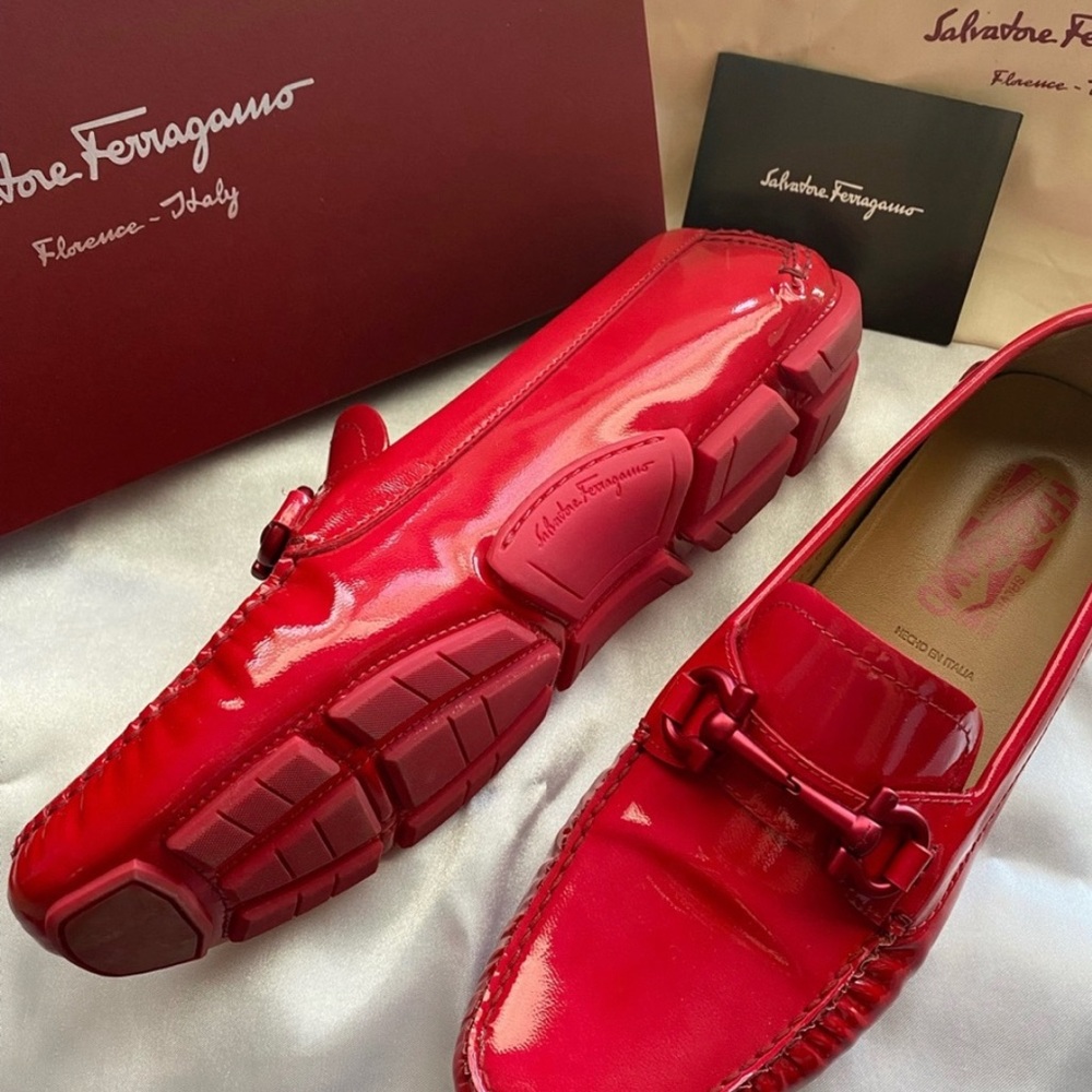 Salvatore Ferragamo driver moccasin